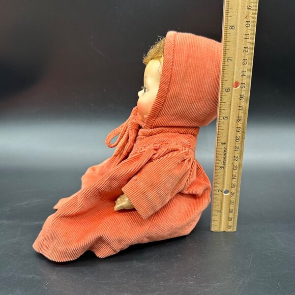 Vintage 1950s American Character Doll Weeping Sleepy Eyes Little Red Riding Hood - Picture 11 of 12